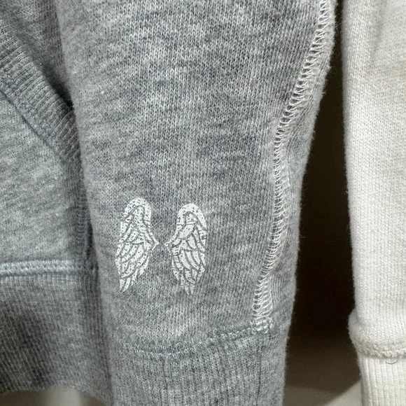 Victoria's Secret Gray Zip Up Woman’s Size M - Picture 3 of 5